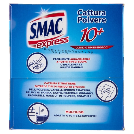 Smac expess Cattura Polvere 10+ Panni 36+4 pz